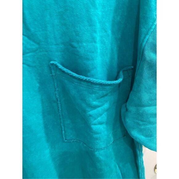 ATM Anthony Thomas Melillo Acid Wash French Terry T-Shirt Dress - Picture 2 of 7